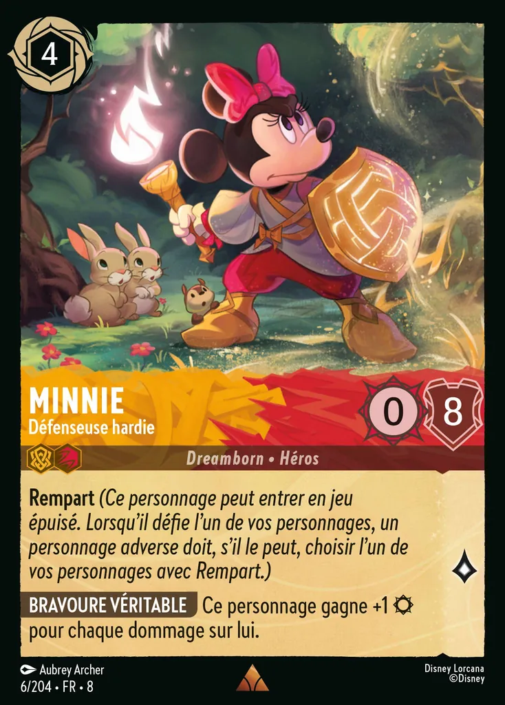 Minnie - Défenseuse hardie