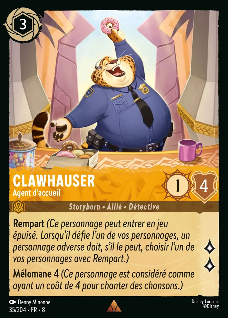Clawhauser - Agent d'accueil