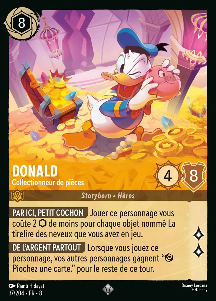 Donald - Collectionneur de pièces