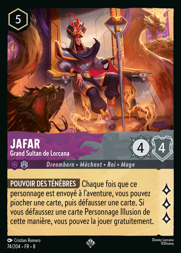 Jafar - Grand Sultan de Lorcana