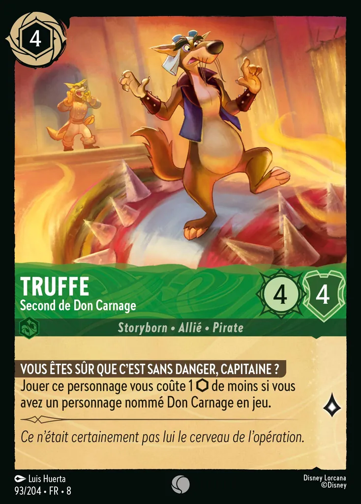 Truffe - Second de Don Carnage