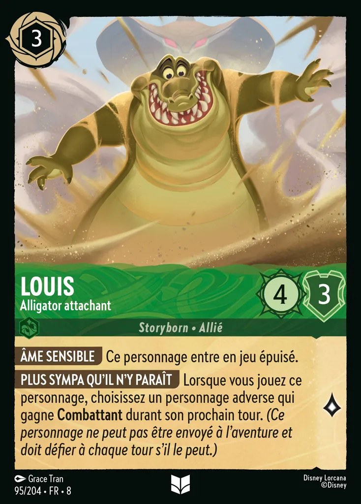 Louis - Alligator attachant
