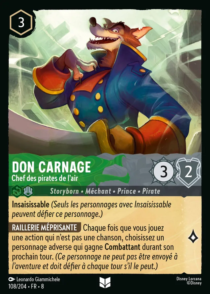 Don Carnage - Chef des pirates de l’air