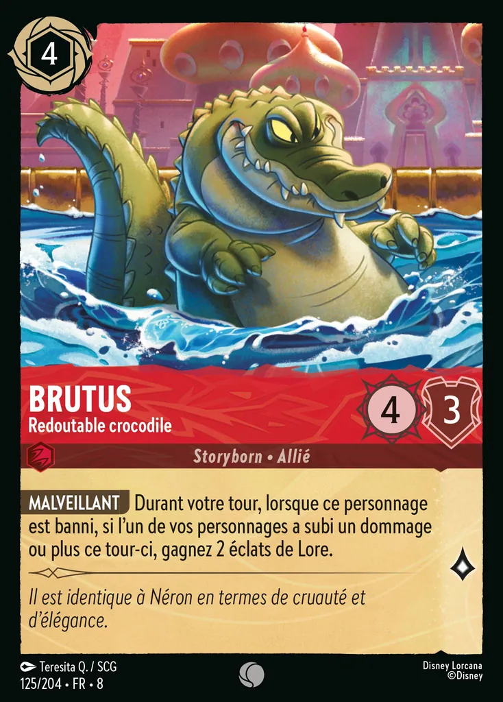 Brutus - Redoutable crocodile