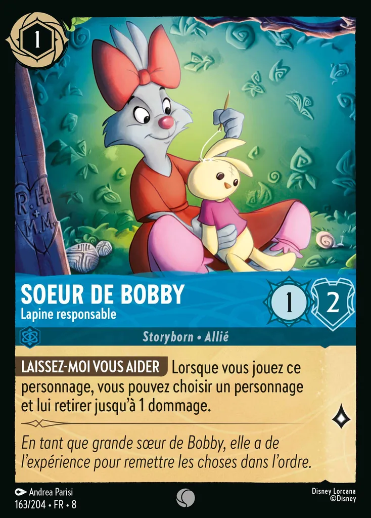 Soeur de Bobby - Lapine responsable
