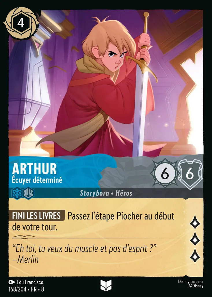 Arthur - Écuyer déterminé