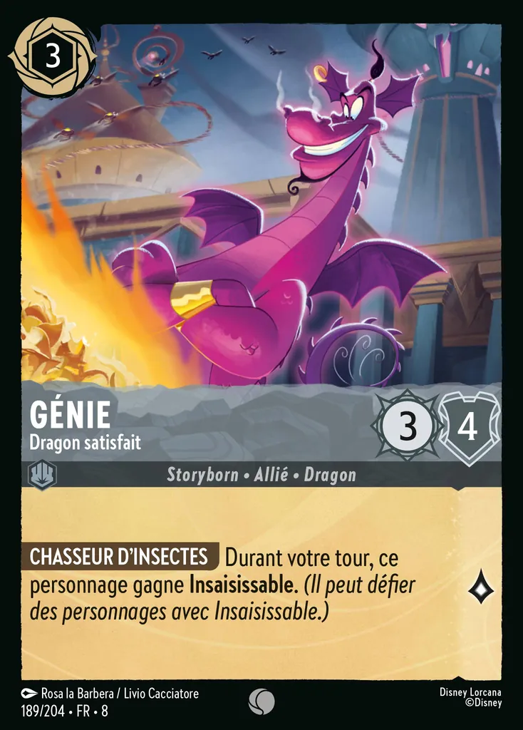 Génie - Dragon satisfait