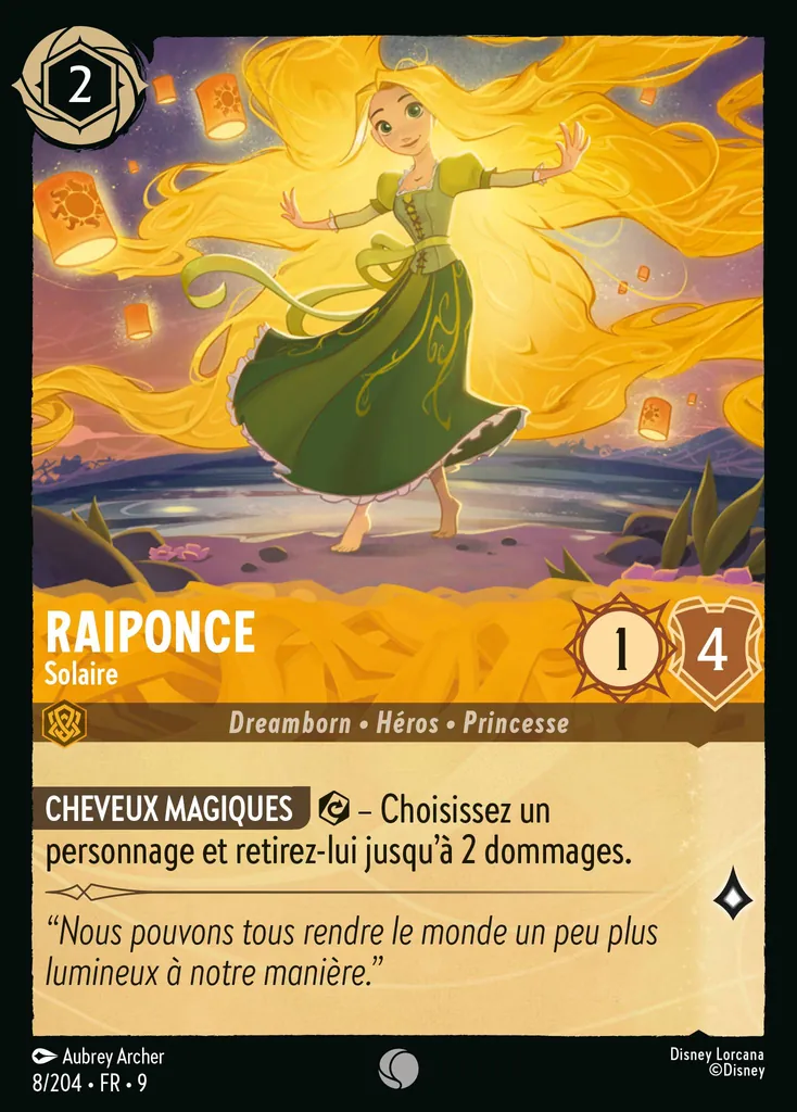 Raiponce - Solaire