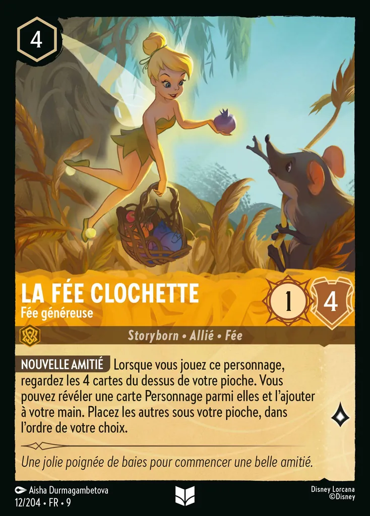 La Fée Clochette - Fée généreuse