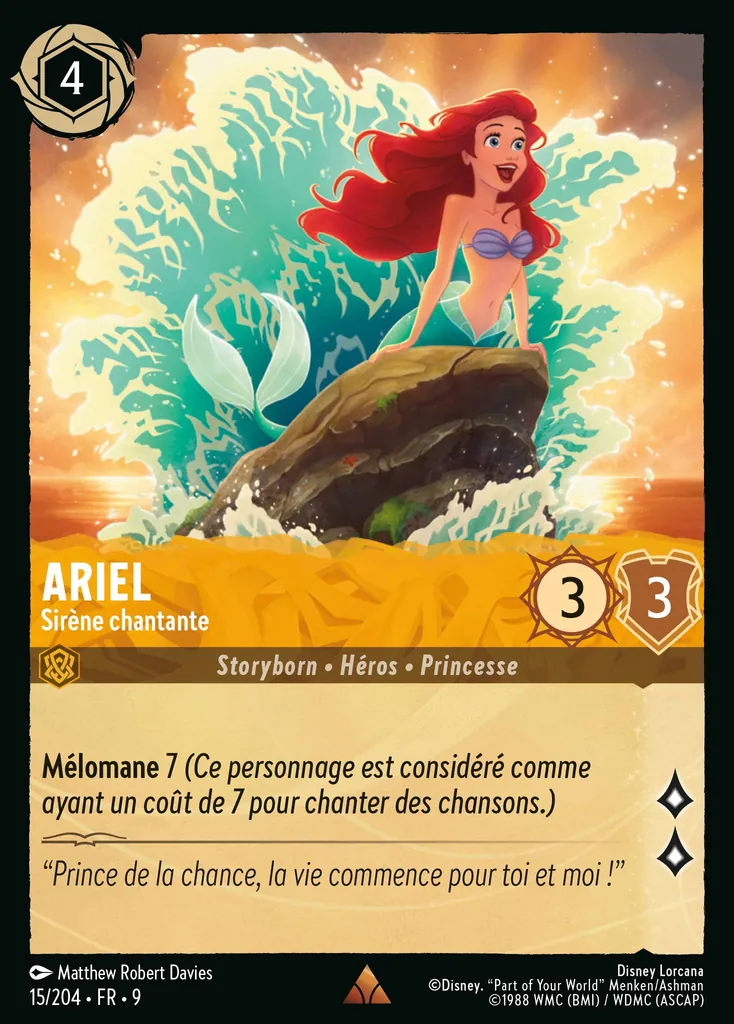 Ariel - Sirène chantante