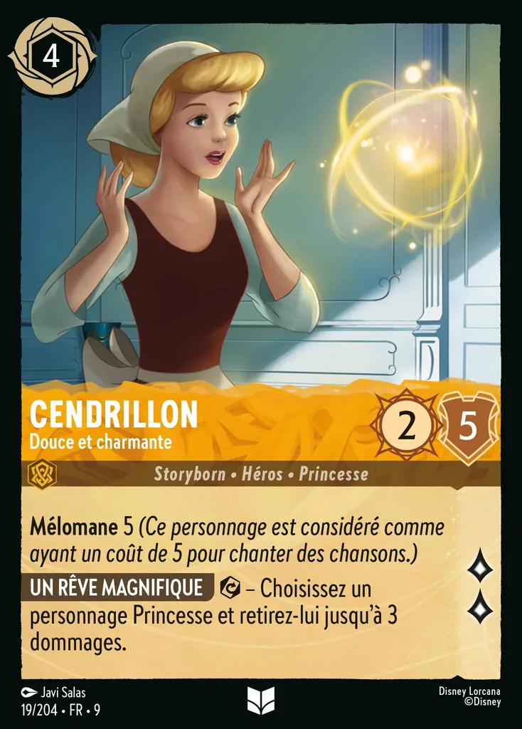 CENDRILLON - Douce et charmante
