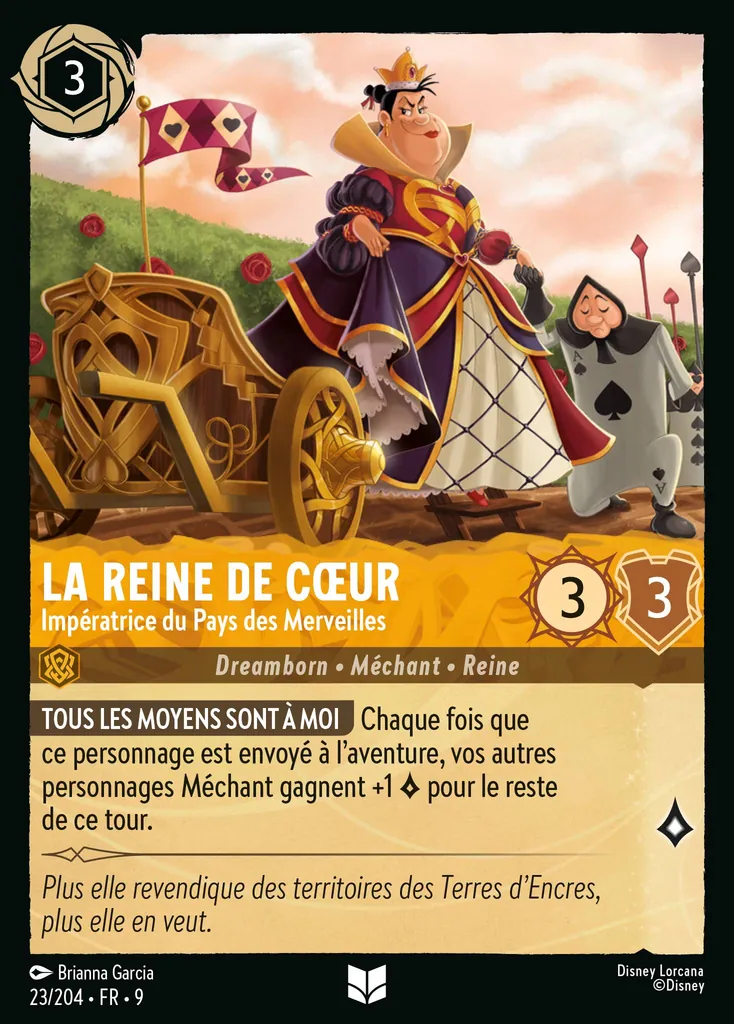 La Reine de Cœur - Impératrice du Pays des Merveilles