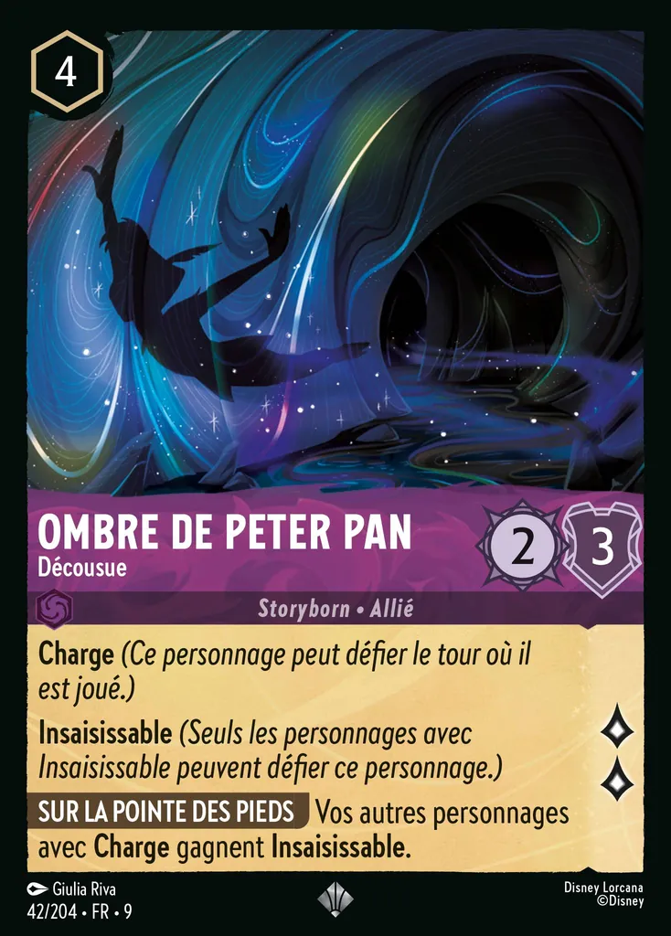 Ombre de Peter Pan - Décousue