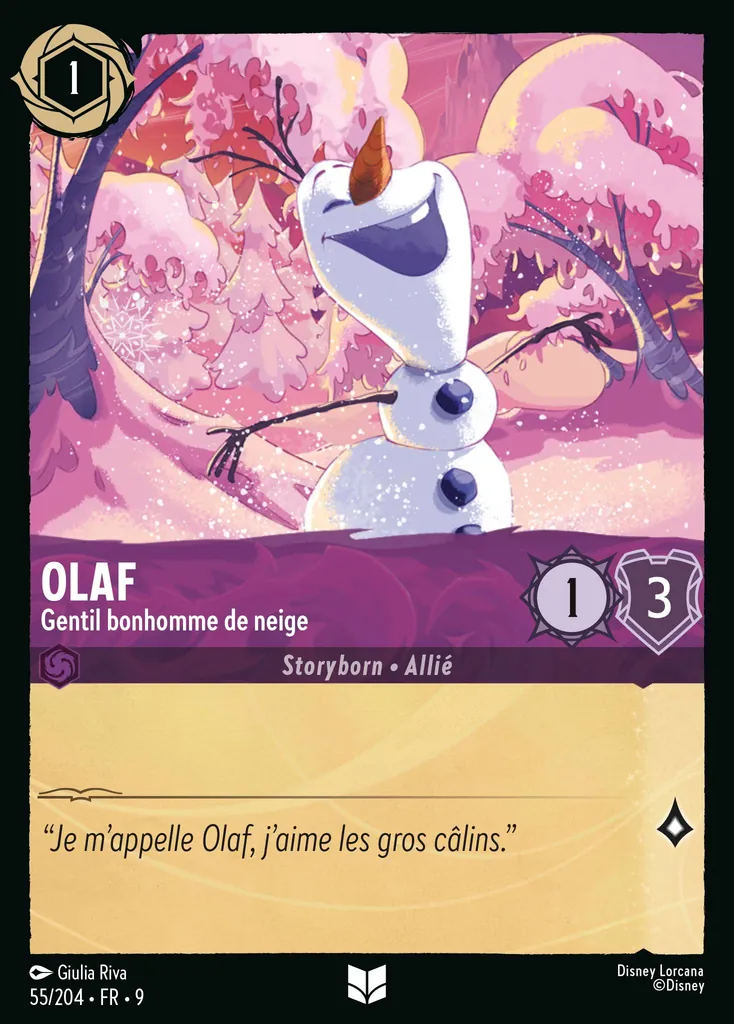 OLAF - Gentil bonhomme de neige