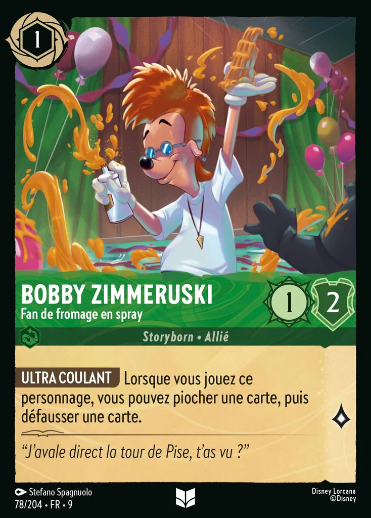 Bobby Zimmeruski - Fan de fromage en spray