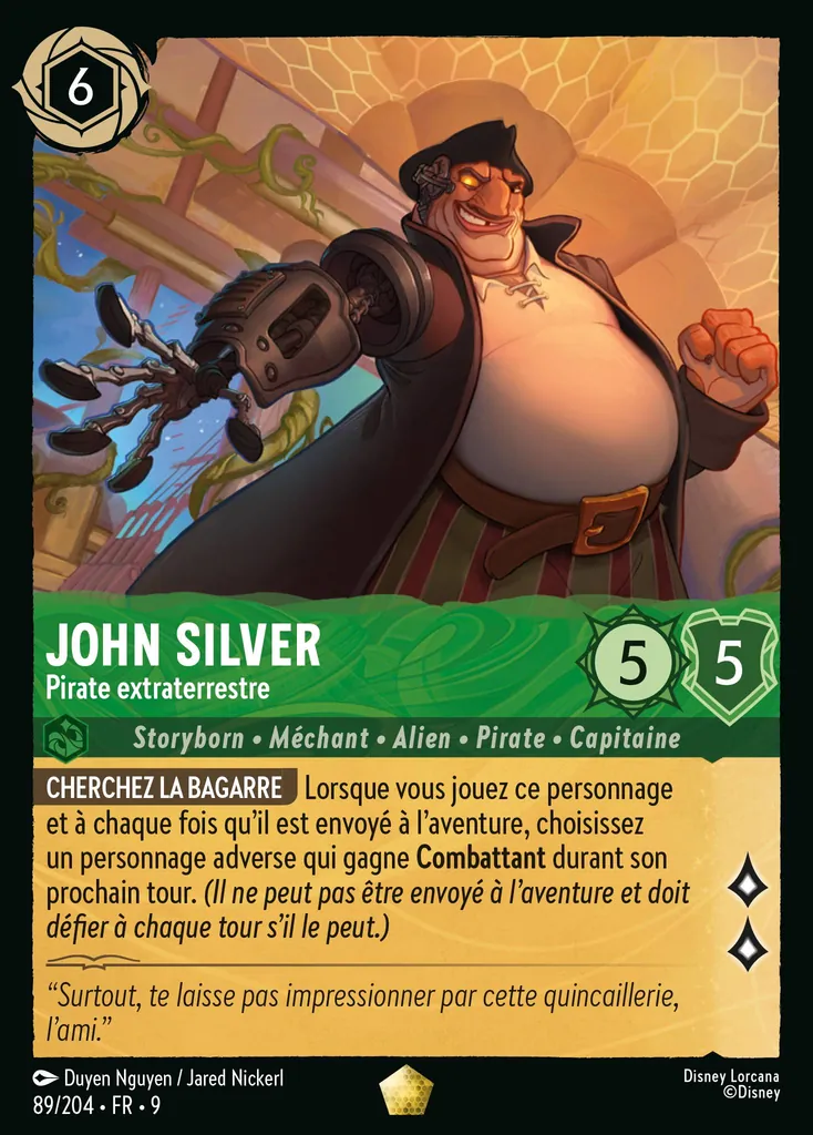 JOHN SILVER - Pirate extraterrestre