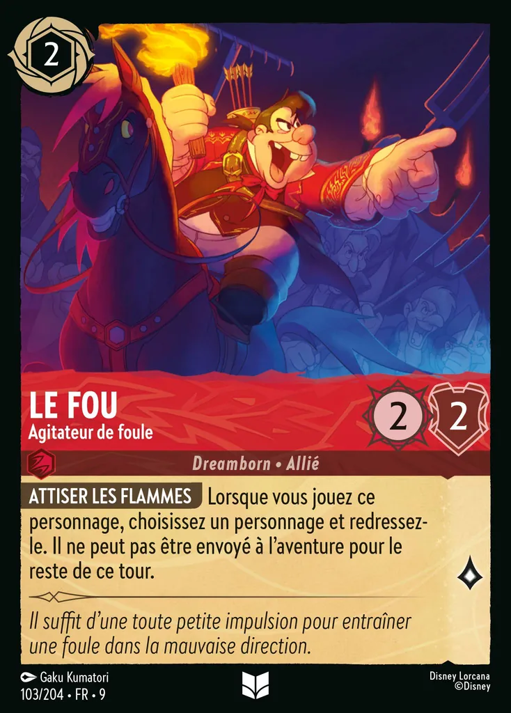 LE FOU - Agitateur de foule