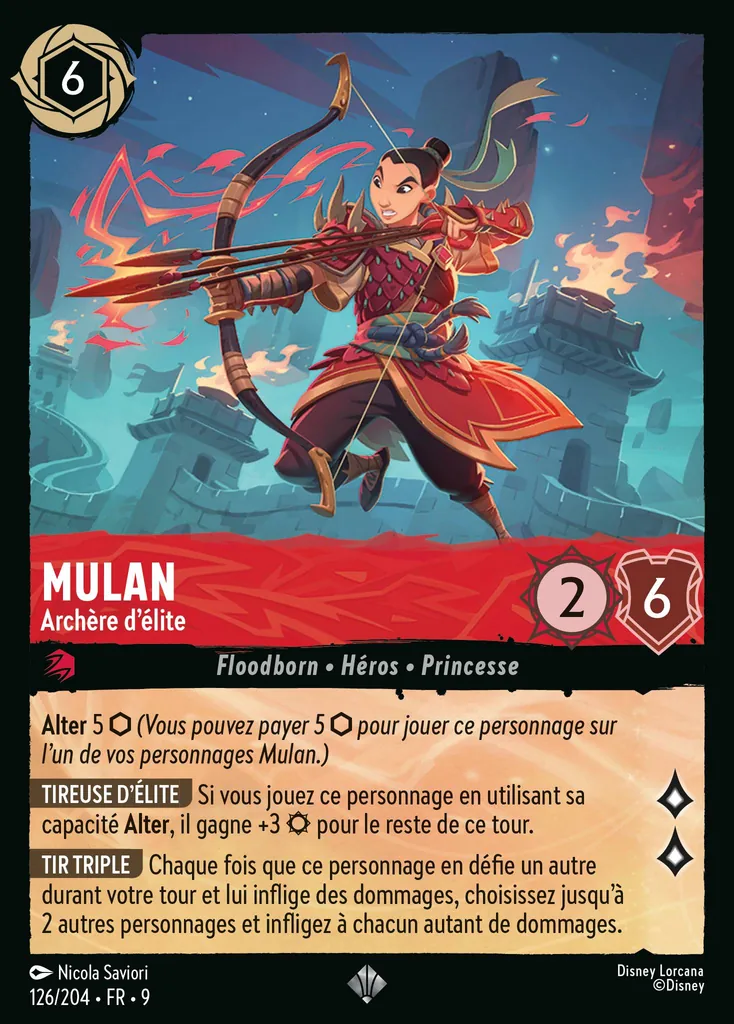 Mulan - Archère d'élite