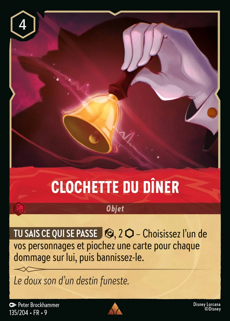 Clochette du dîner