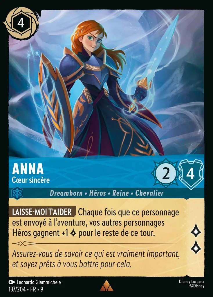 Anna - Cœur sincère