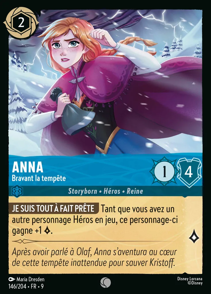 Anna - Bravant la tempête