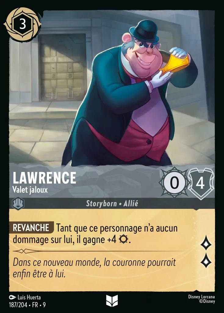 Lawrence - Valet jaloux