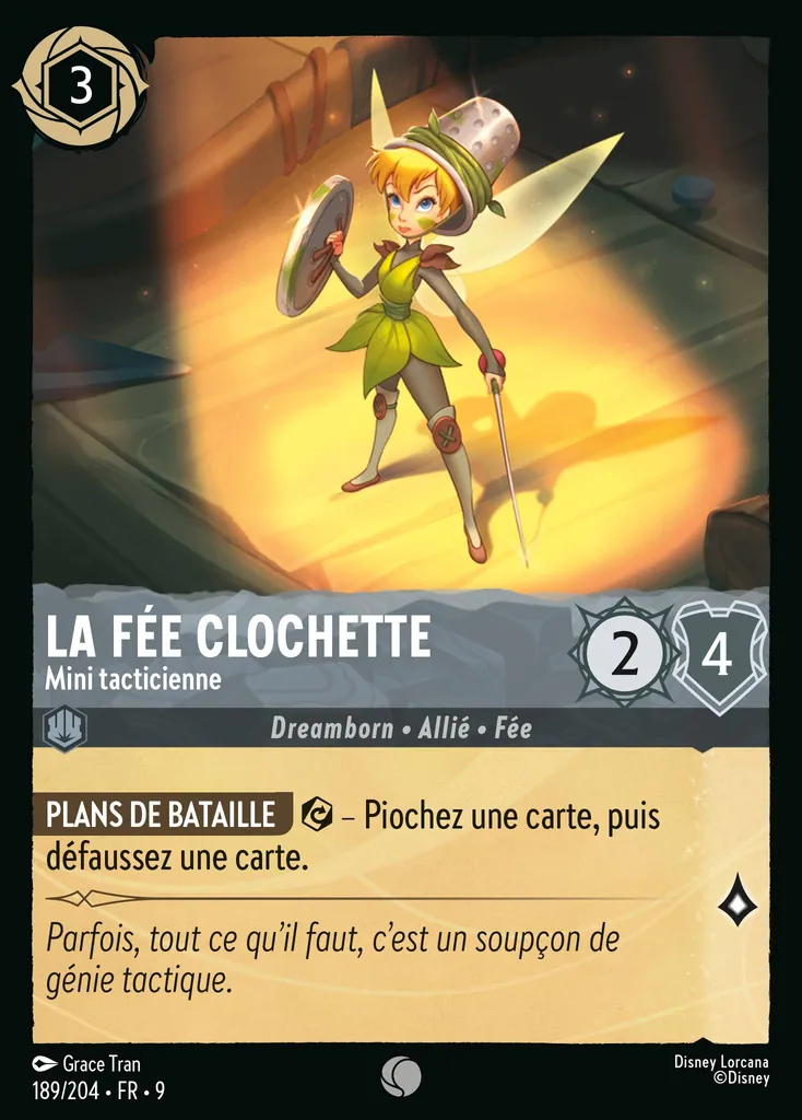 LA FÉE CLOCHETTE - Mini tacticienne