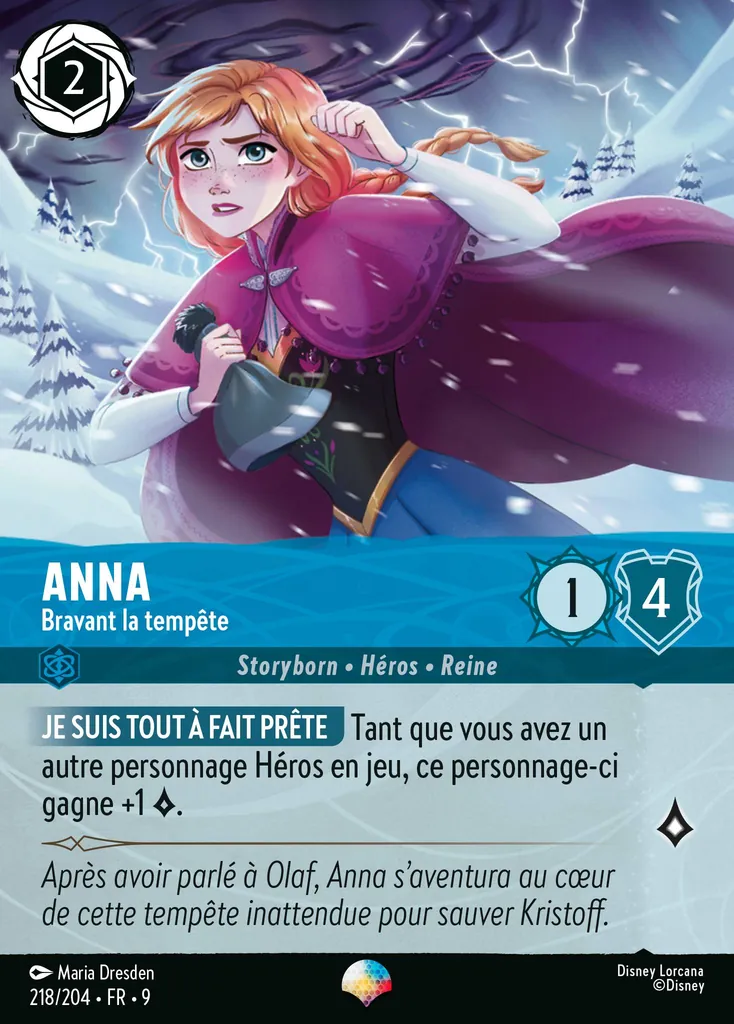 Anna - Bravant la tempête