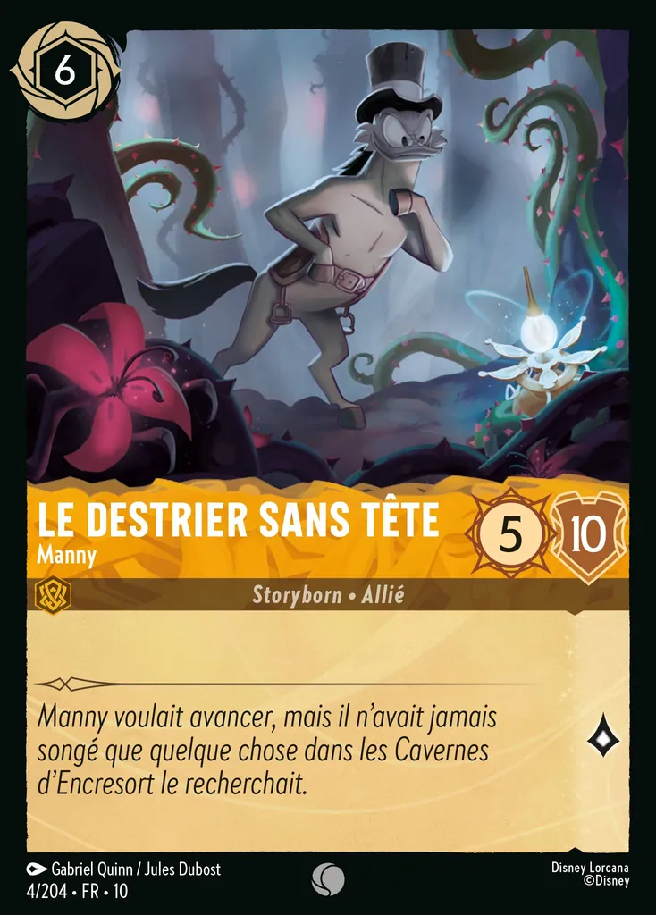 Le destrier sans tête - Manny