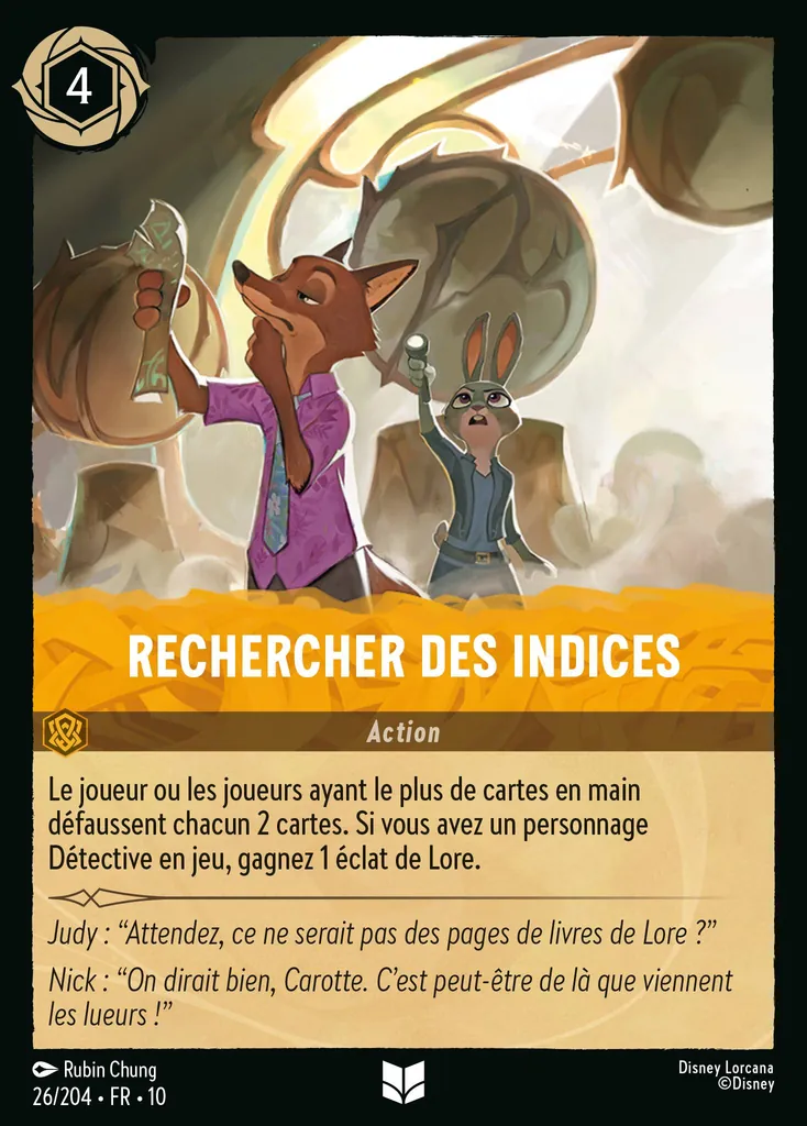 Rechercher des indices - 