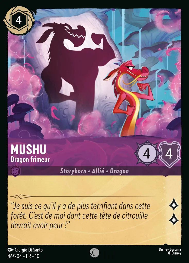 Mushu - Dragon frimeur