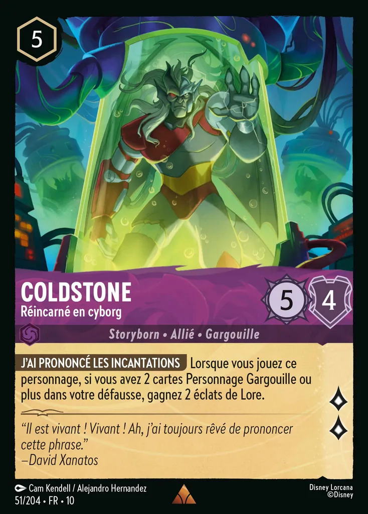 Coldstone - Réincarné en cyborg