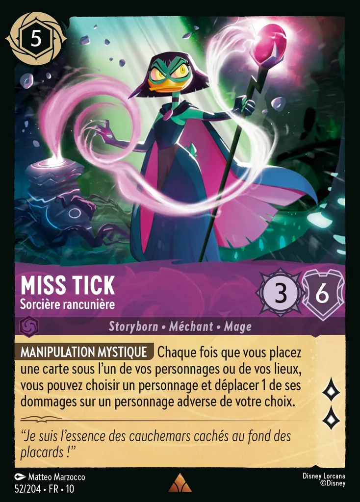 Miss Tick - Sorcière rancunière