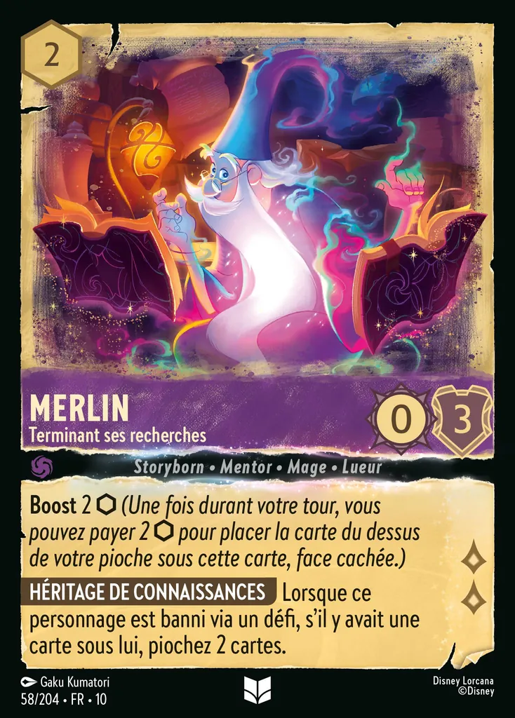 Merlin - Terminant ses recherches