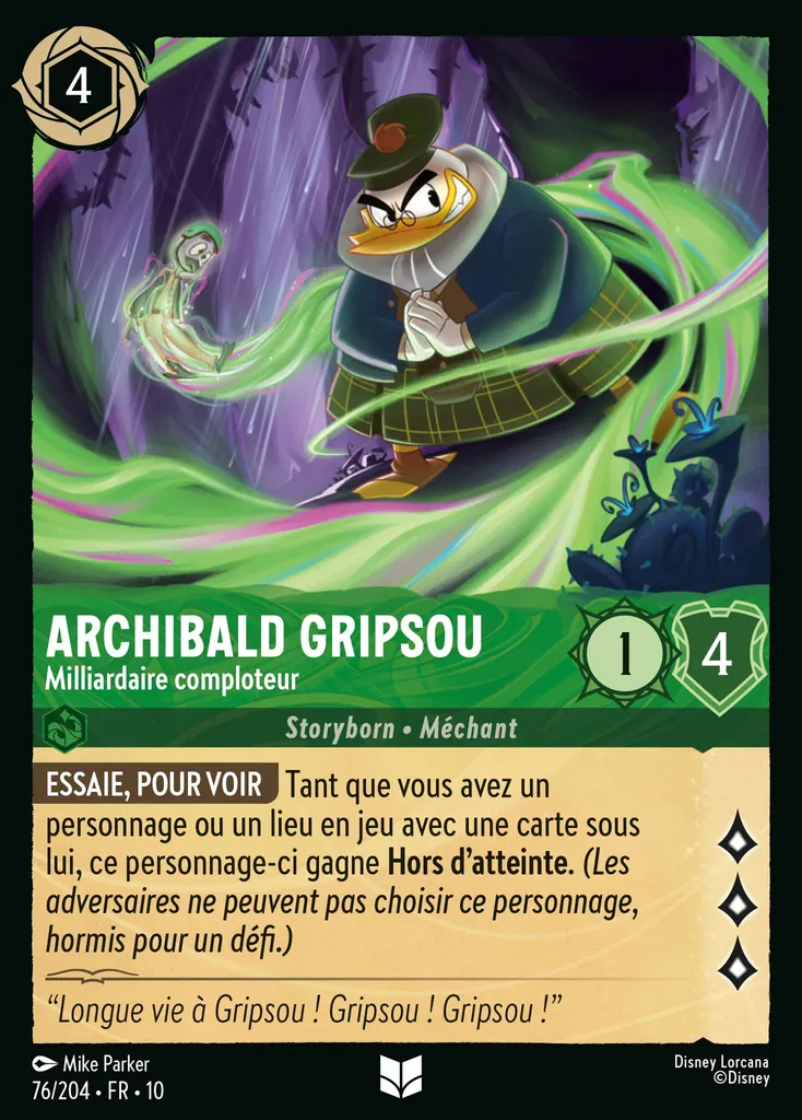 Archibald Gripsou - Milliardaire comploteur