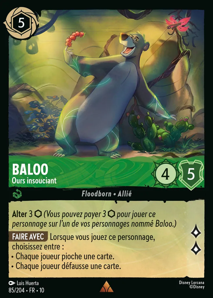 Baloo - Ours insouciant