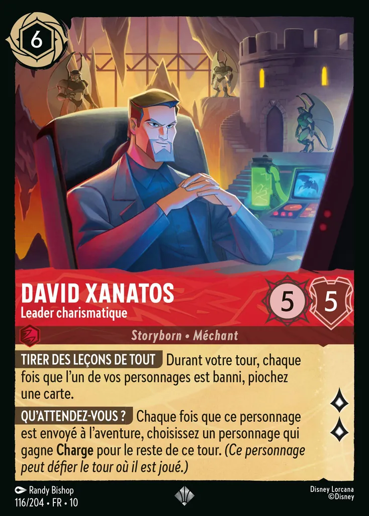 David Xanatos - Leader charismatique