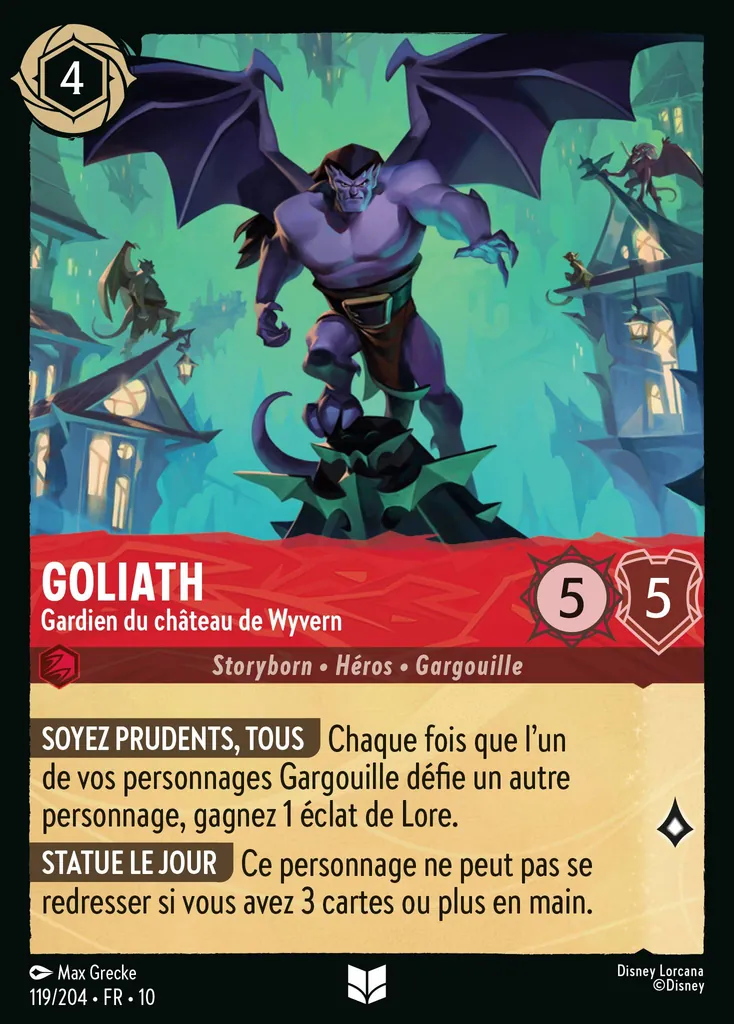 Goliath - Gardien du château de Wyvern