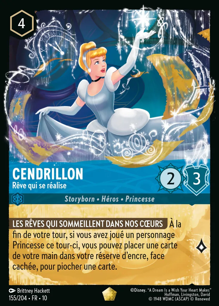 Cendrillon - Rêve qui se réalise