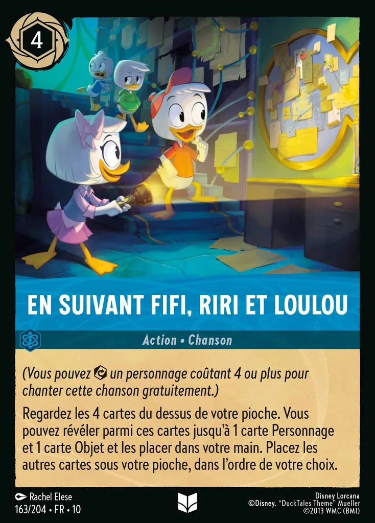 En suivant Fifi, Riri et Loulou