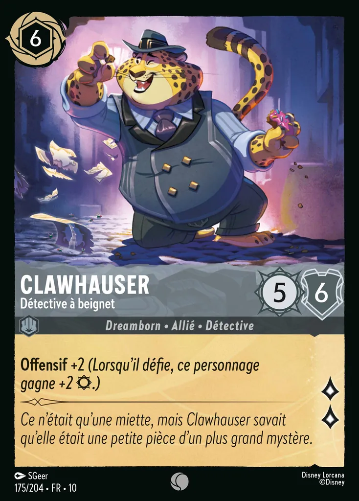 Clawhauser - Détective à beignet