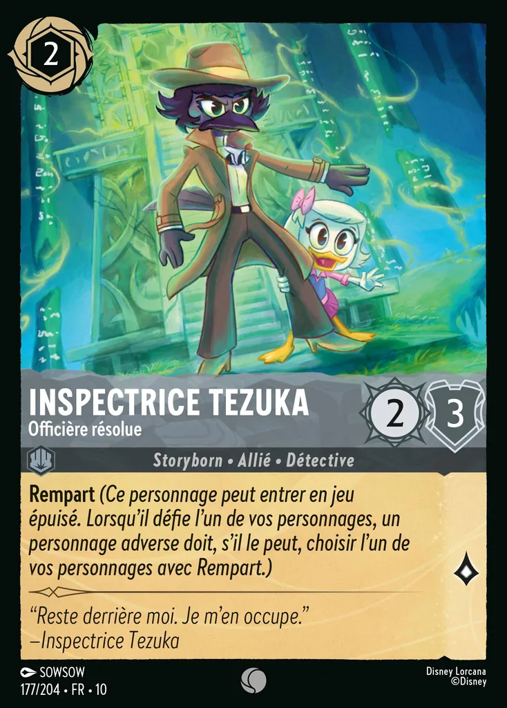 Inspectrice Tezuka - Officière résolue