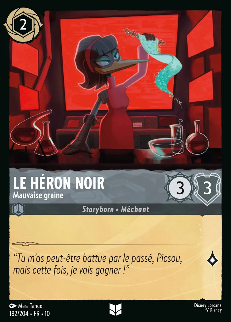 Le Héron noir - Mauvaise graine