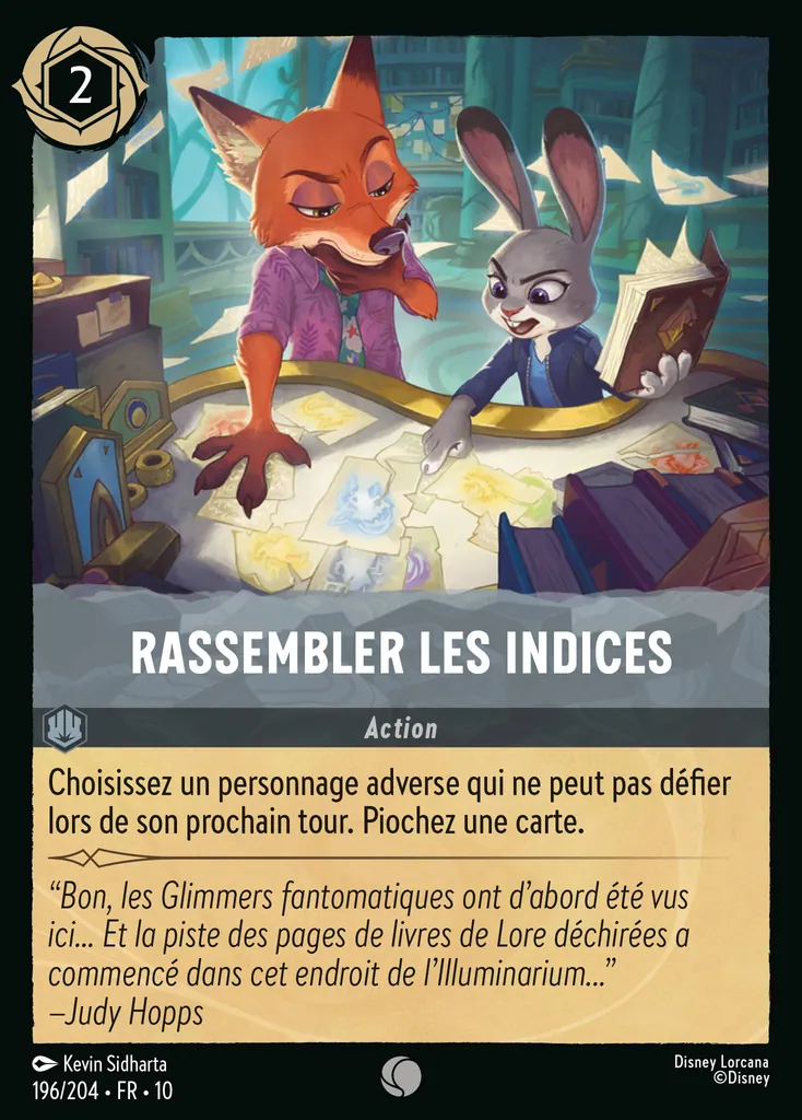 Rassembler les indices