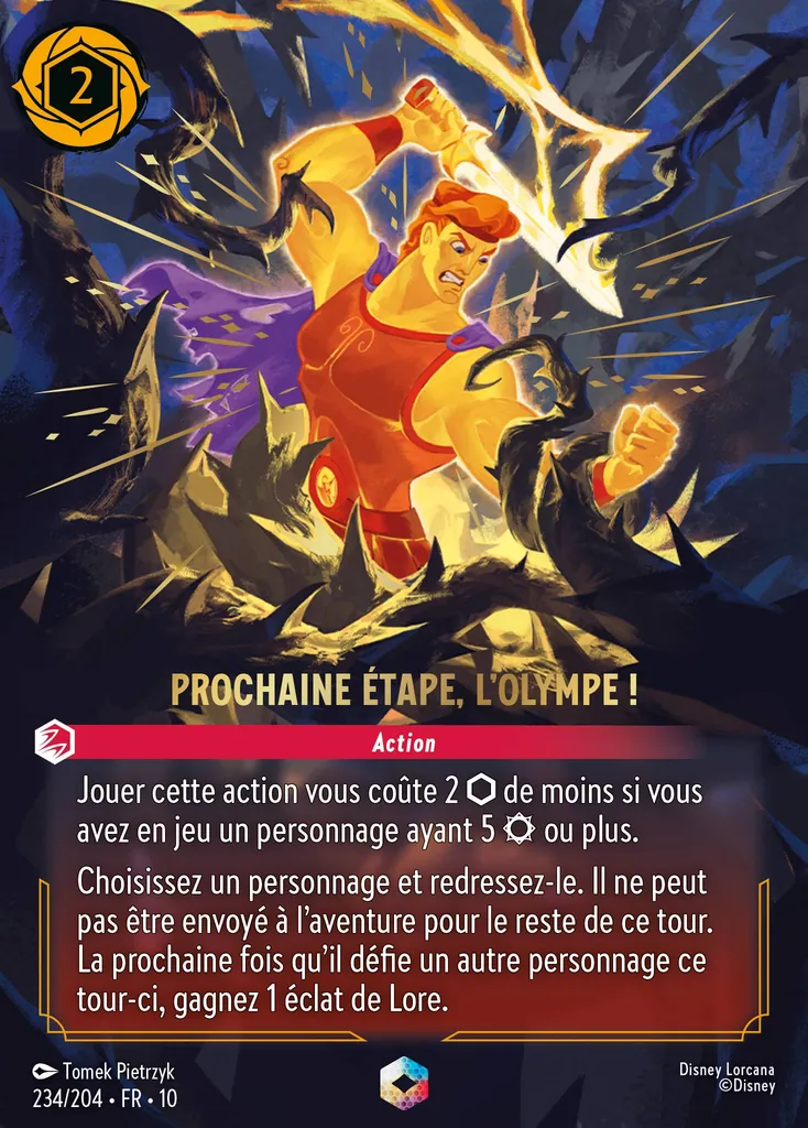 Prochaine étape, l’Olympe !
