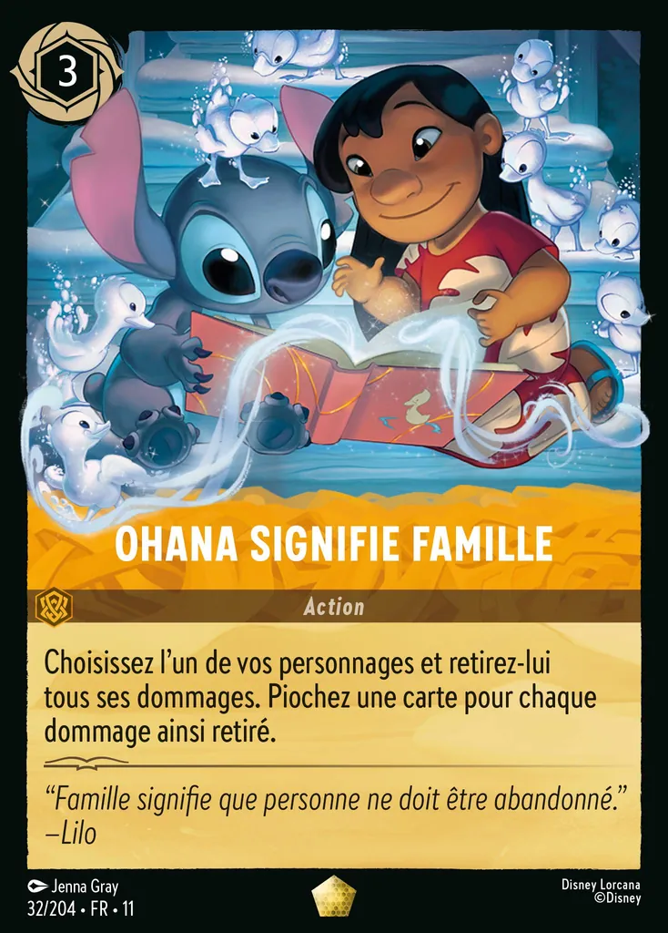 Ohana signifie famille - 