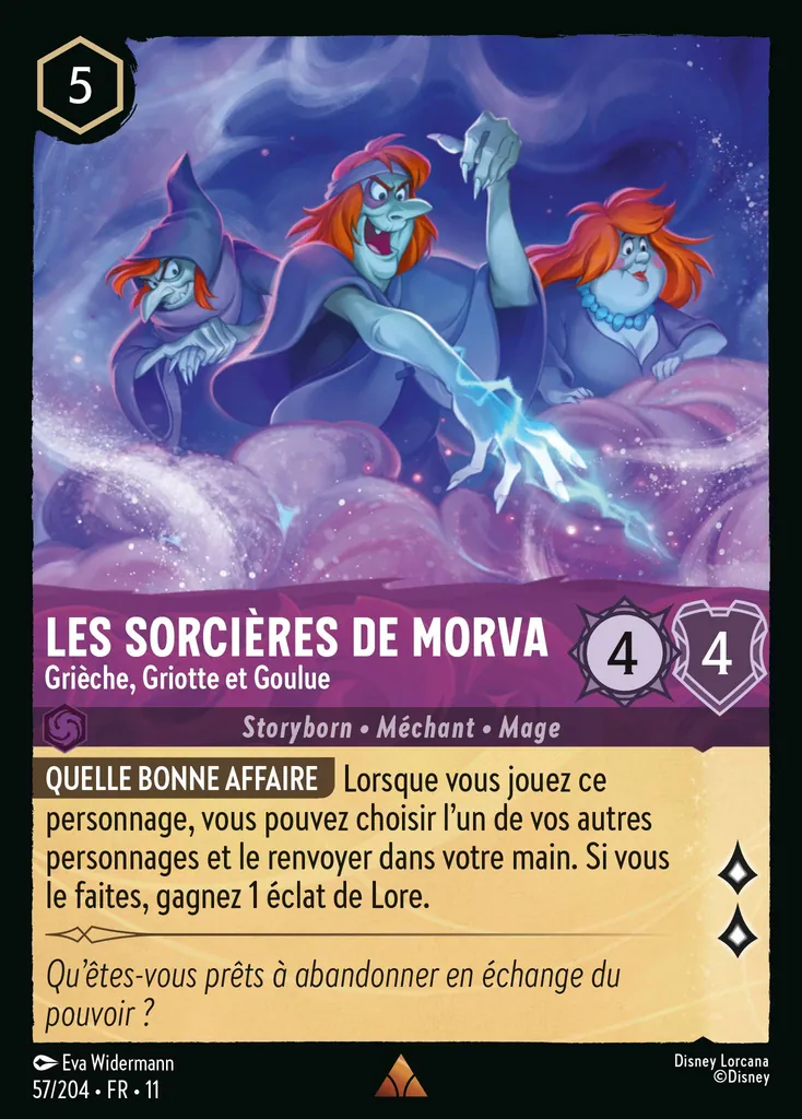 Les sorcières de Morva - Grièche, Griotte et Goulue