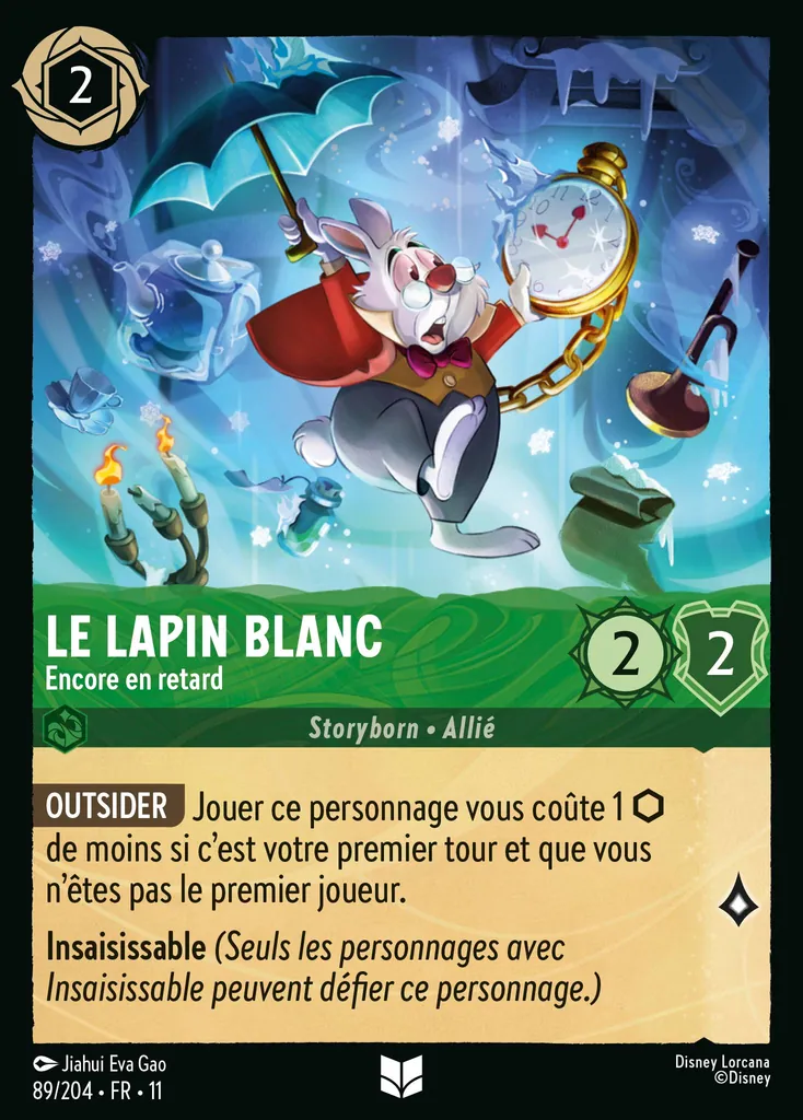 Le lapin blanc - Encore en retard