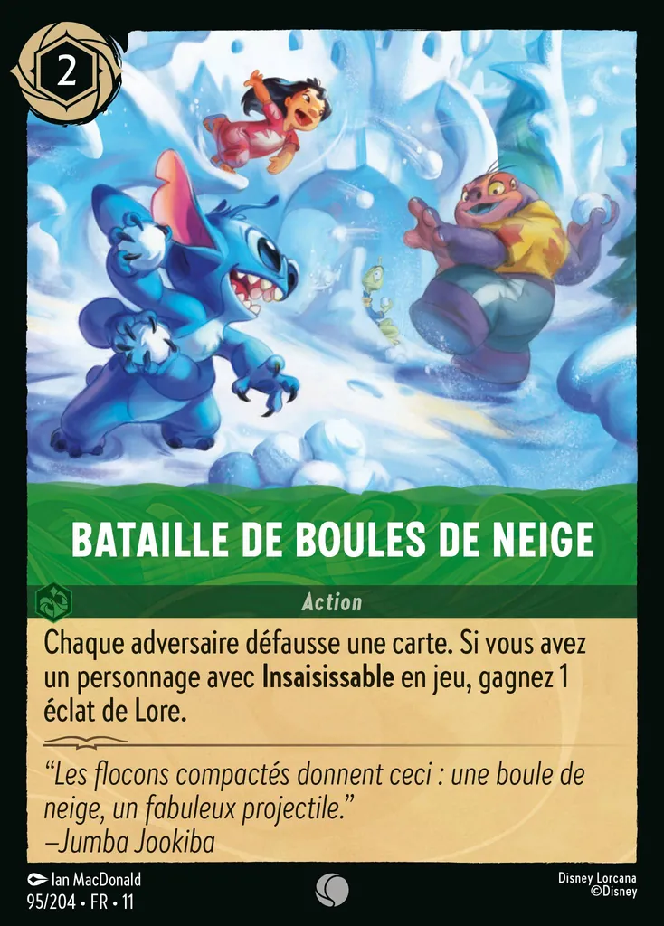 Bataille de boules de neige