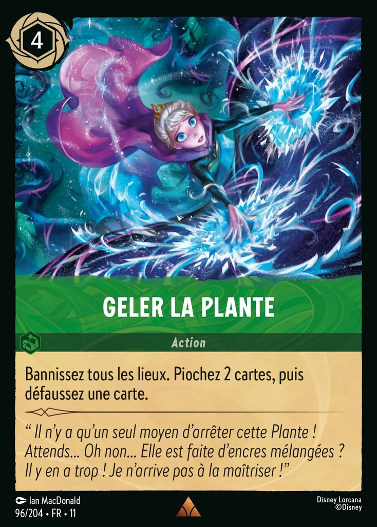 Geler la Plante